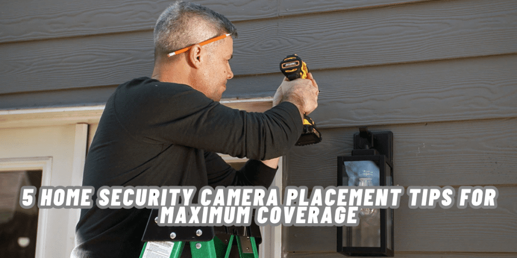 5 home Security Camera Placement Tips for Maximum Coverage